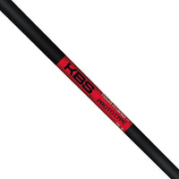 KBS Tour Graphite 85 Hybrid Prototype Shaft (85g) - 0.370" Tip - Black / Red